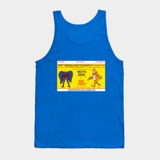 Mothman vs. Bigfoot Tank Top